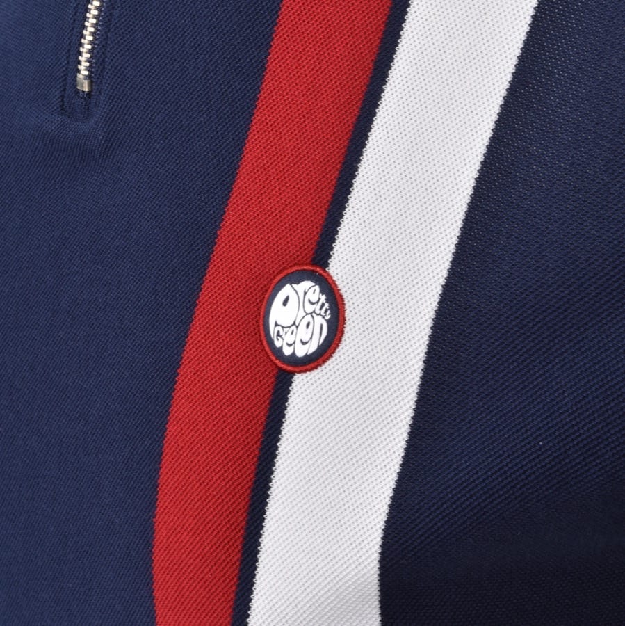 Alternative Image for ProductPretty Green Tilby Cycling T Shirt Navy3
